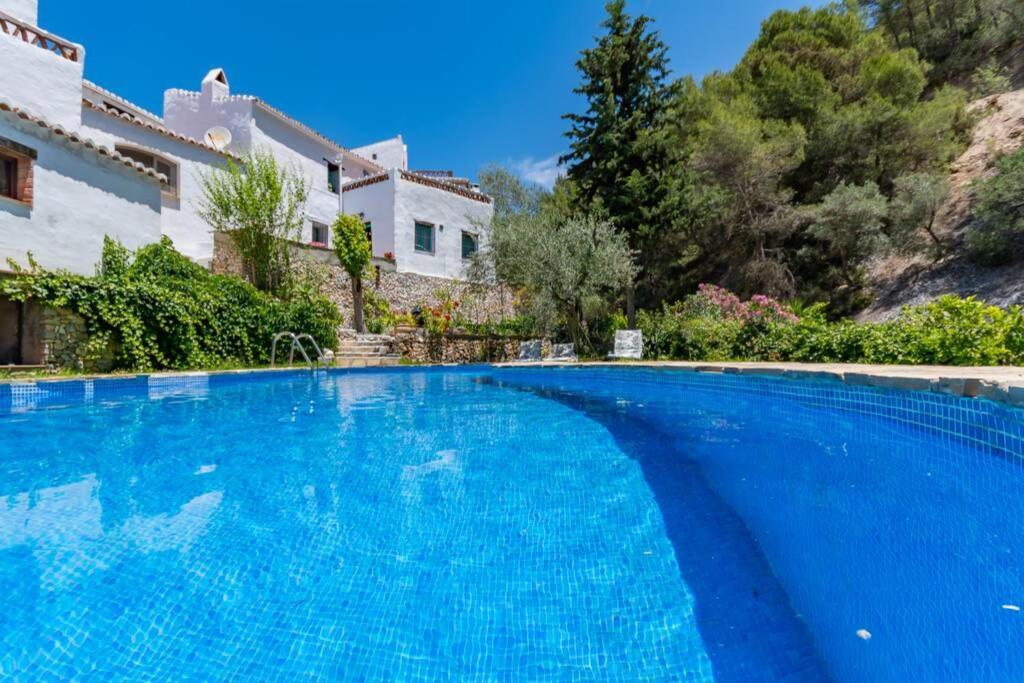 Casa Rosa, Con Encanto Y Piscina Climatizada Frigiliana Dış mekan fotoğraf