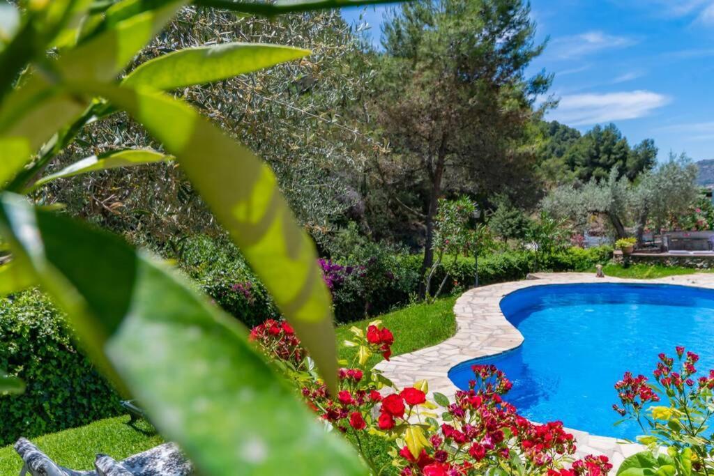Casa Rosa, Con Encanto Y Piscina Climatizada Frigiliana Dış mekan fotoğraf