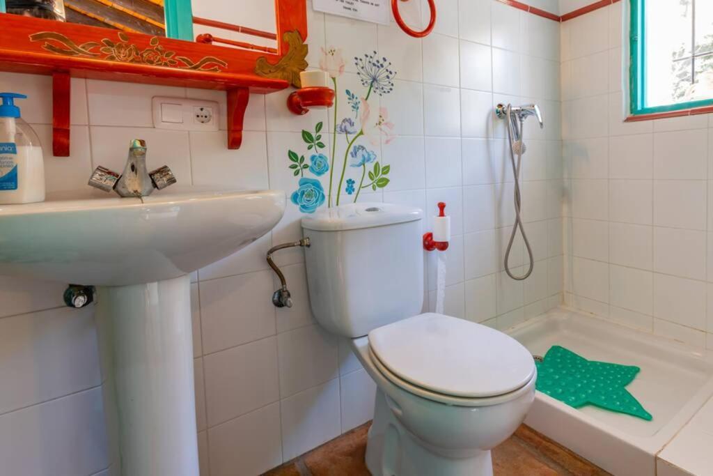Casa Rosa, Con Encanto Y Piscina Climatizada Frigiliana Dış mekan fotoğraf