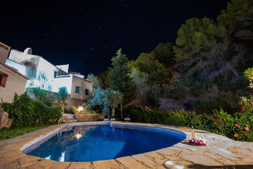 Casa Rosa, Con Encanto Y Piscina Climatizada Frigiliana Dış mekan fotoğraf