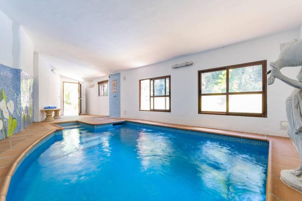 Casa Rosa, Con Encanto Y Piscina Climatizada Frigiliana Dış mekan fotoğraf